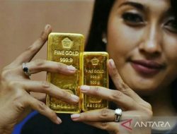 Harga emas Antam hari Senin pagi Rp1,145 juta per gram