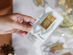 Harga emas Antam hari ini stabil di angka Rp1,932 juta/gram